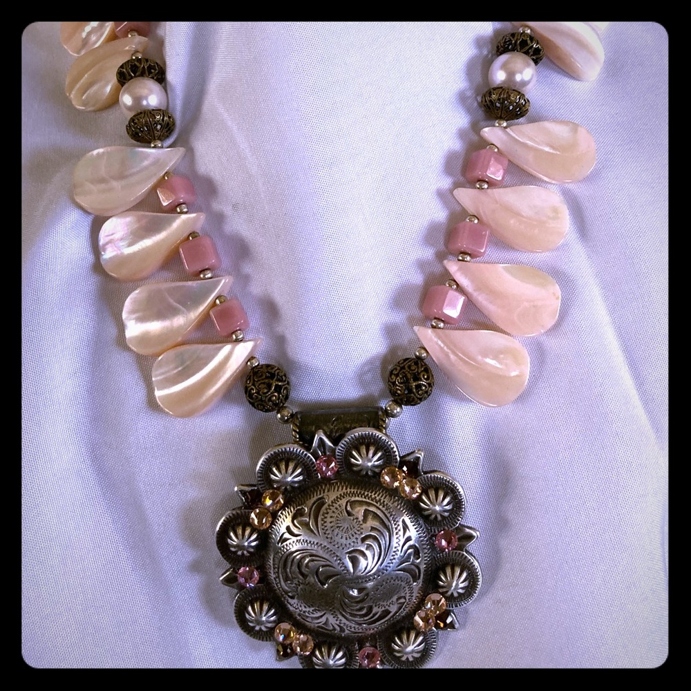 Western bling concho
